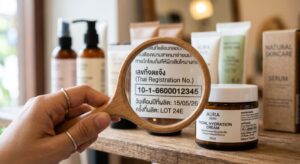 เลขที่จดแจ้งเครื่องสำอาง