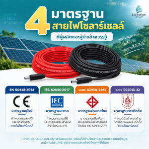 มาตรฐานสายไฟโซลาร์เซลล์